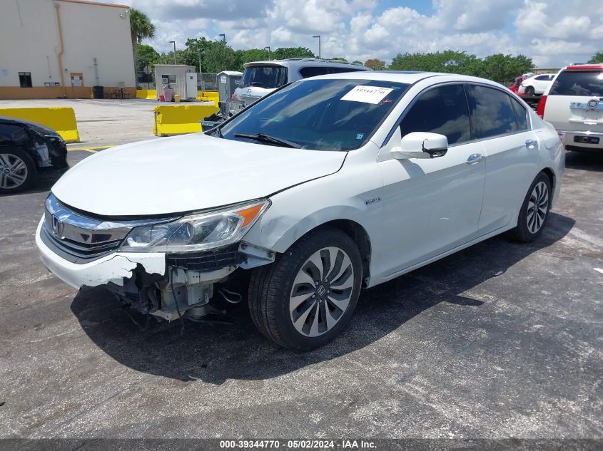 JHMCR6F57HC019808 | 2017 HONDA ACCORD HYBRID