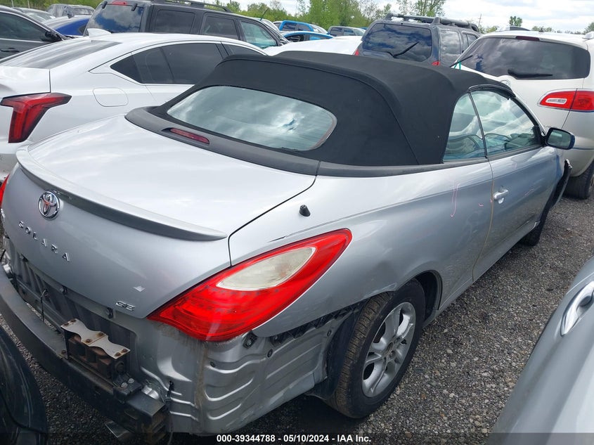 2008 Toyota Camry Solara Se/Sle/Sport VIN: 4T1FA38P88U158290 Lot: 39344788