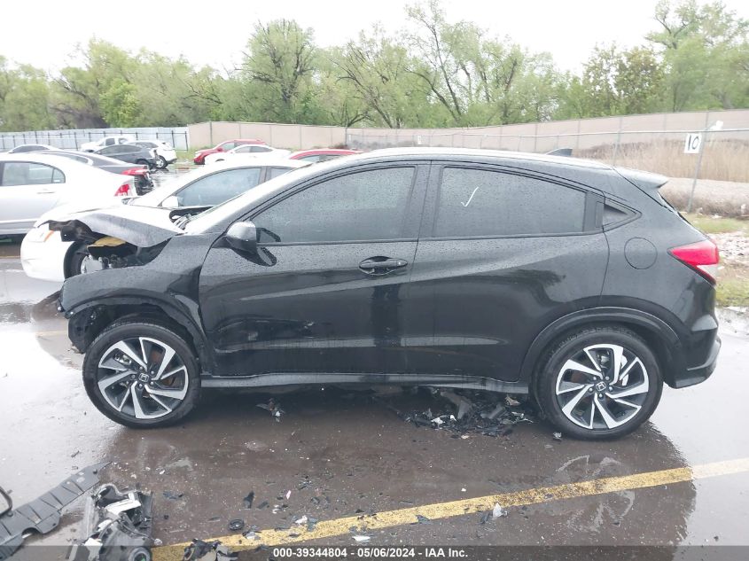 2019 Honda Hr-V Sport VIN: 3CZRU6H14KM726448 Lot: 39344804