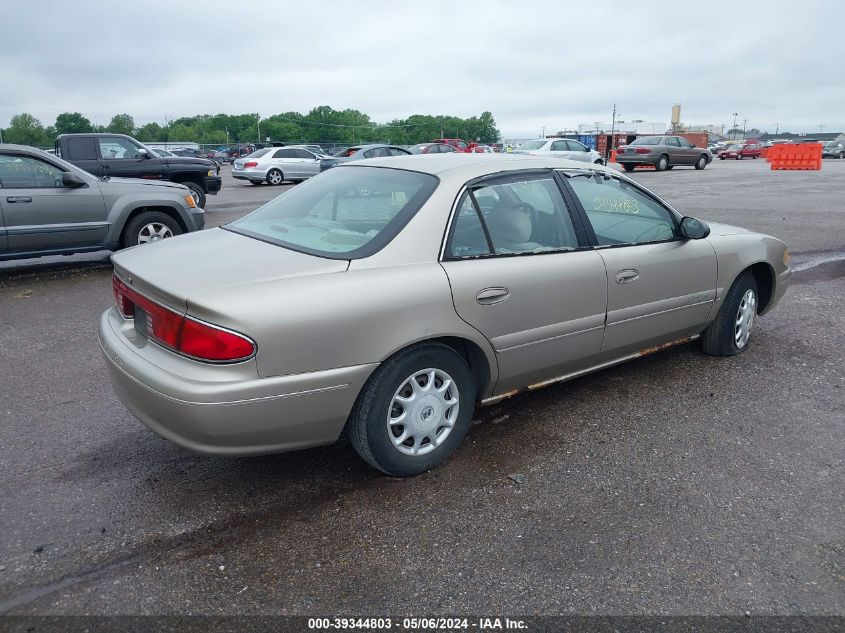 2000 Buick Century Custom VIN: 2G4WS52J1Y1182343 Lot: 39344803