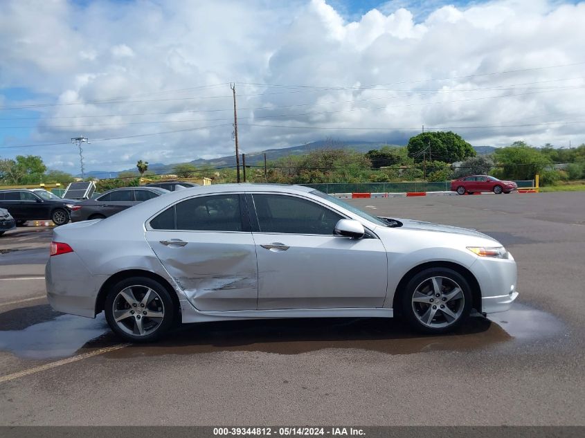 2013 Acura Tsx 2.4 VIN: JH4CU2F8XDC001847 Lot: 39344812