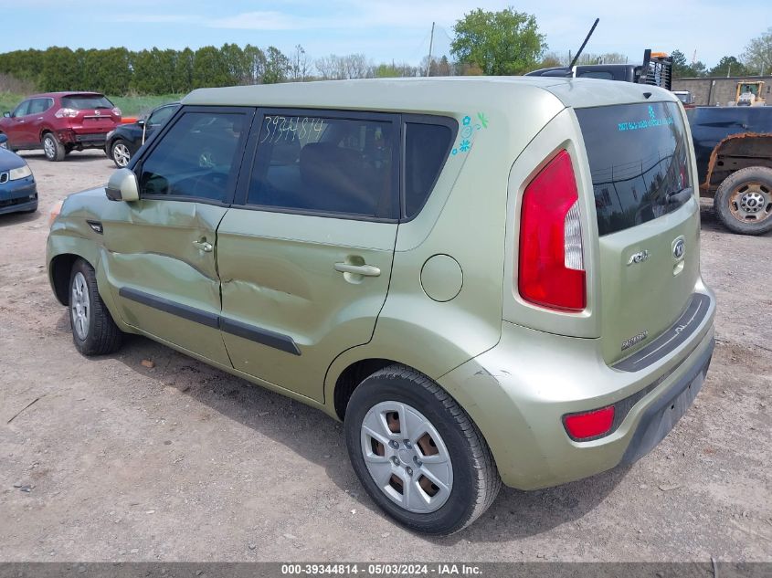 KNDJT2A53D7599393 | 2013 KIA SOUL