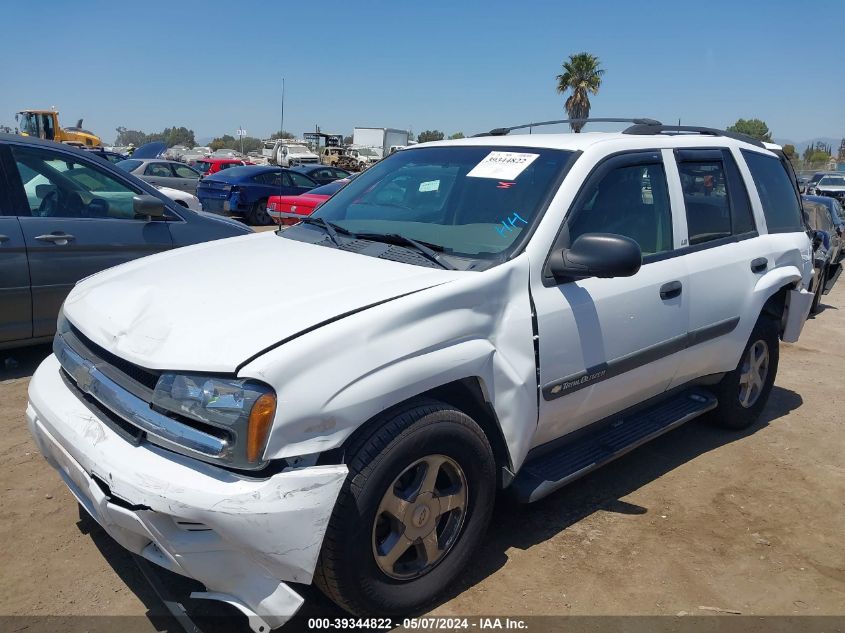 2004 Chevrolet Trailblazer Ls VIN: 1GNDS13S042131722 Lot: 39344822