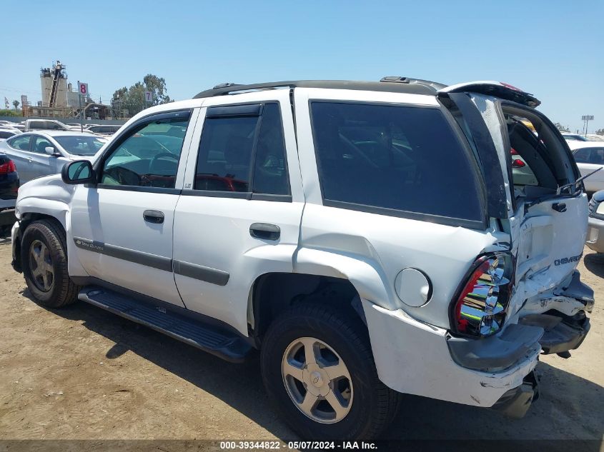 2004 Chevrolet Trailblazer Ls VIN: 1GNDS13S042131722 Lot: 39344822