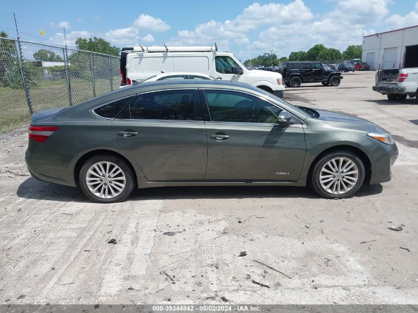 4T1BD1EB9DU003809 | 2013 TOYOTA AVALON HYBRID