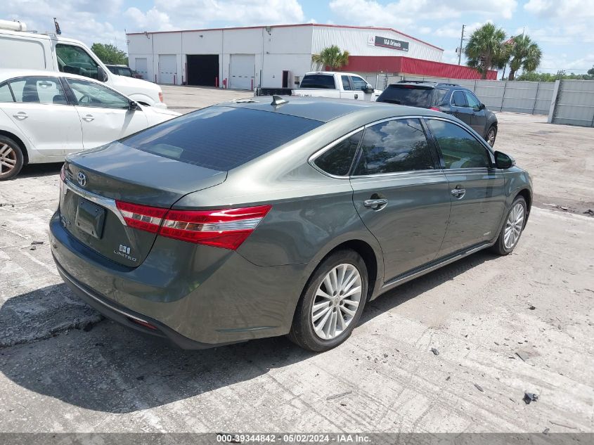 4T1BD1EB9DU003809 | 2013 TOYOTA AVALON HYBRID