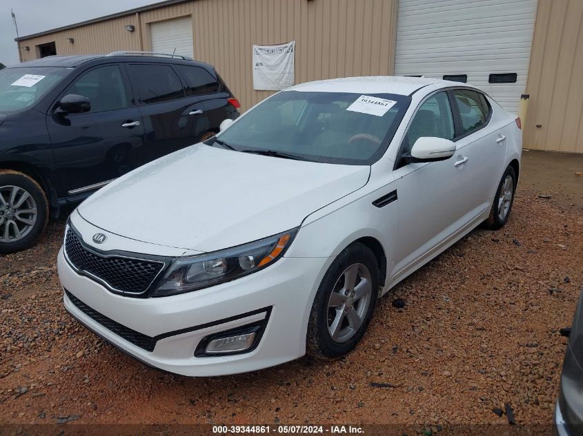 KNAGM4A77F5558913 2015 KIA OPTIMA - Image 2