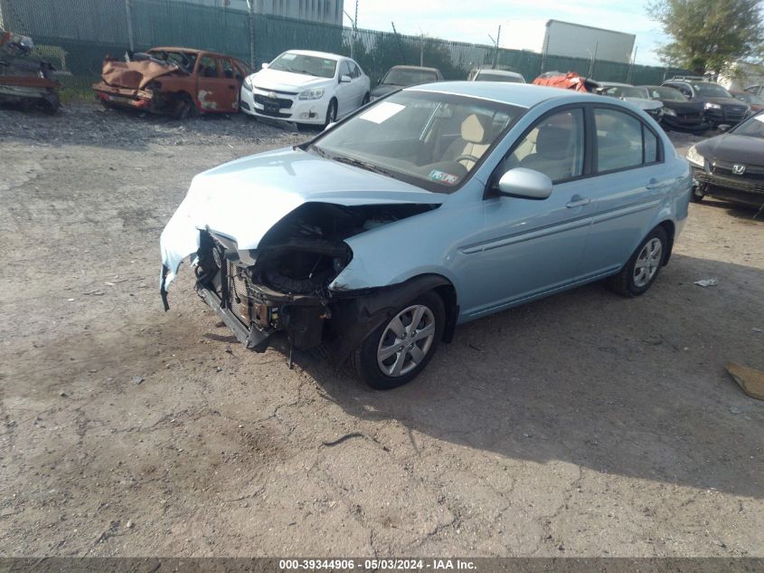 2011 Hyundai Accent Gls VIN: KMHCN4AC3BU574632 Lot: 39344906