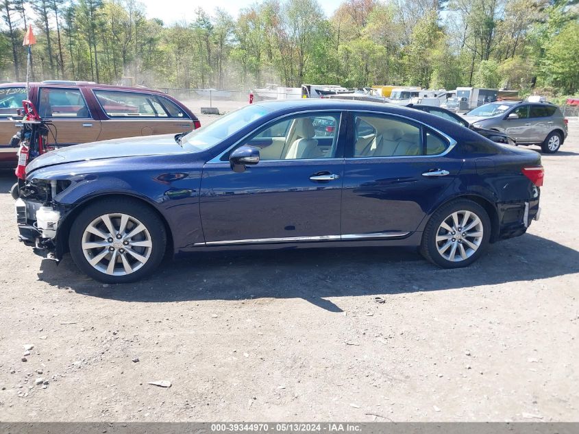 2011 Lexus Ls 460 VIN: JTHCL5EF4B5010601 Lot: 39344970