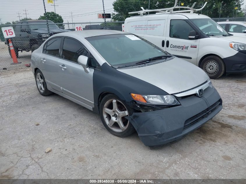 2007 Honda Civic Lx VIN: 2HGFA16577H307172 Lot: 39345038