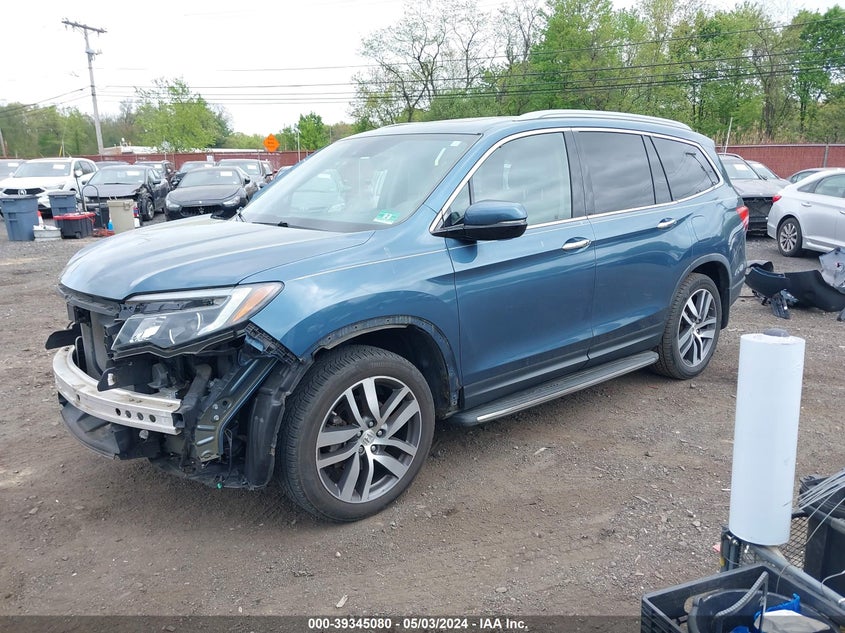 2017 HONDA PILOT TOURING - 5FNYF6H97HB083169