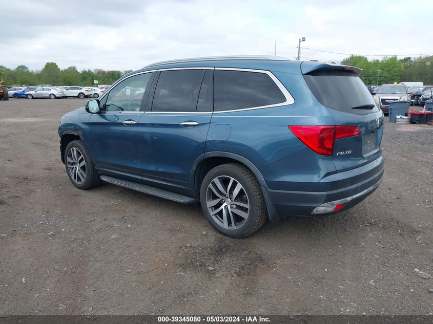 2017 HONDA PILOT TOURING - 5FNYF6H97HB083169