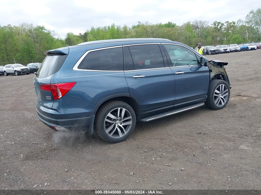 2017 HONDA PILOT TOURING - 5FNYF6H97HB083169