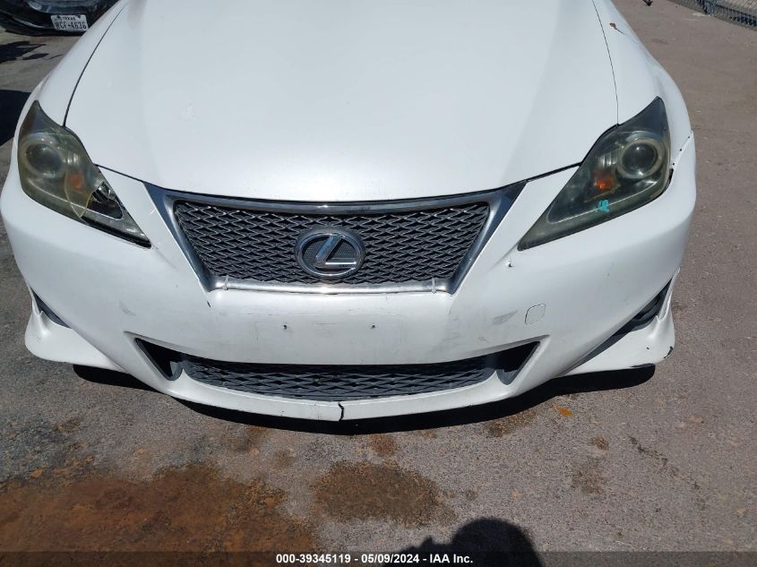 2011 Lexus Is 250 VIN: JTHBF5C25B5148635 Lot: 39345119