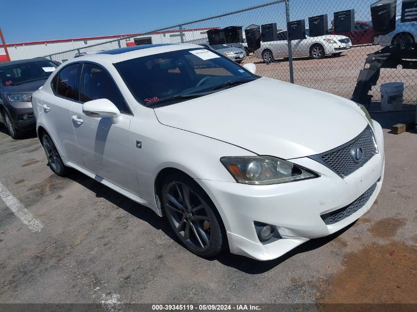 2011 Lexus Is 250 VIN: JTHBF5C25B5148635 Lot: 39345119