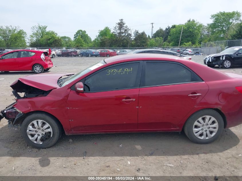 2010 Kia Forte Ex VIN: KNAFU4A21A5221971 Lot: 39345194