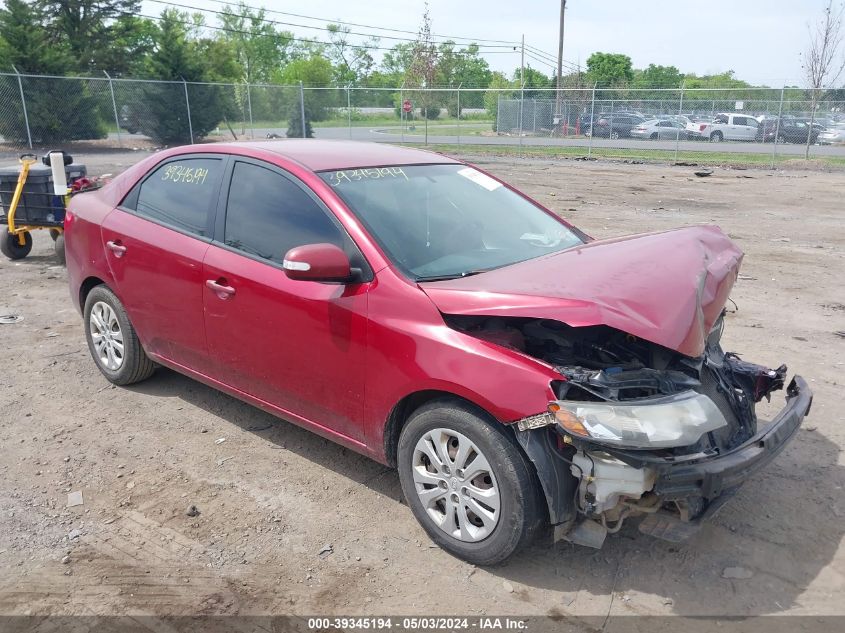 2010 Kia Forte Ex VIN: KNAFU4A21A5221971 Lot: 39345194