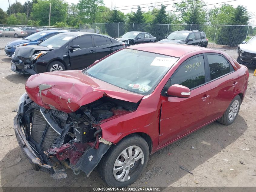 2010 Kia Forte Ex VIN: KNAFU4A21A5221971 Lot: 39345194