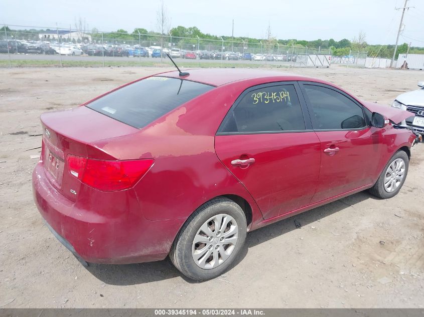 2010 Kia Forte Ex VIN: KNAFU4A21A5221971 Lot: 39345194