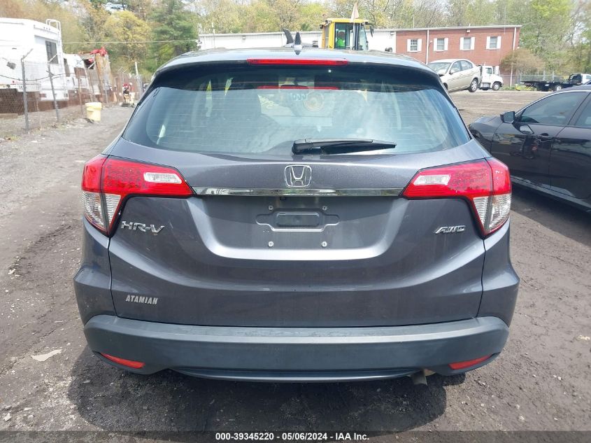 2020 Honda Hr-V Awd Lx VIN: 3CZRU6H37LM701739 Lot: 39345220