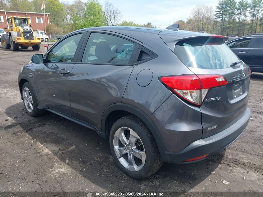 2020 Honda Hr-V Awd Lx VIN: 3CZRU6H37LM701739 Lot: 39345220