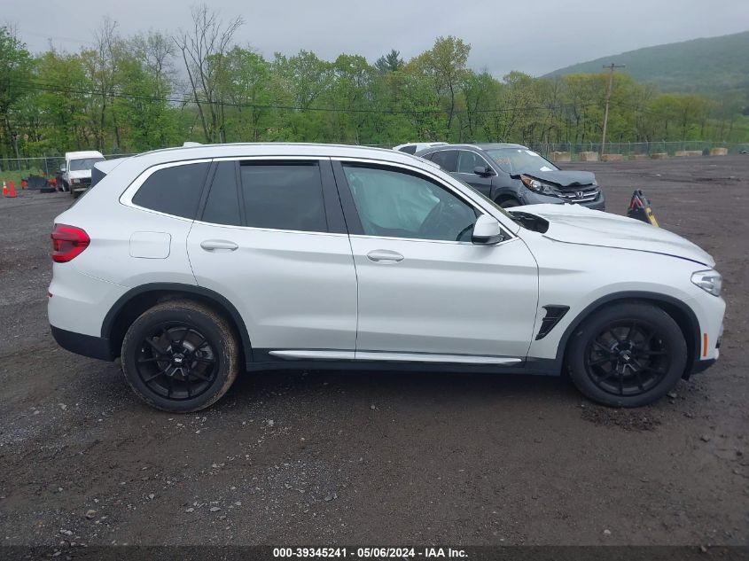 2019 BMW X3 xDrive30I VIN: 5UXTR9C58KLD97314 Lot: 39345241