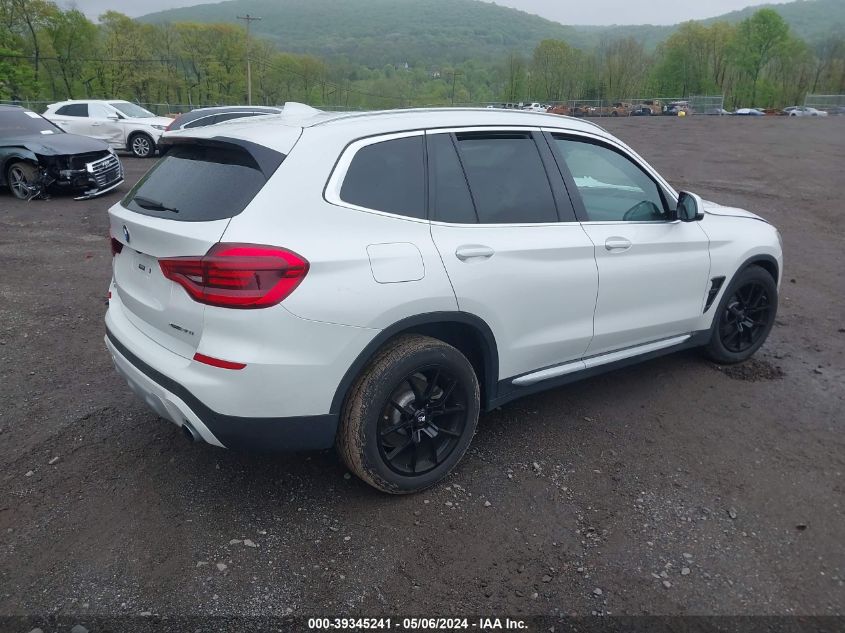 2019 BMW X3 xDrive30I VIN: 5UXTR9C58KLD97314 Lot: 39345241