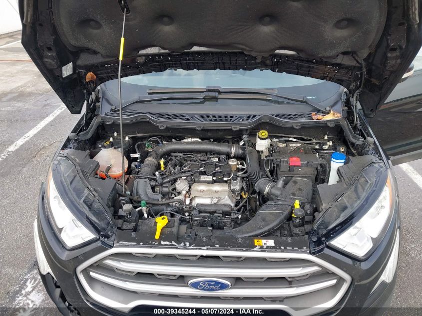 2020 Ford Ecosport Se VIN: MAJ3S2GE3LC341809 Lot: 39345244