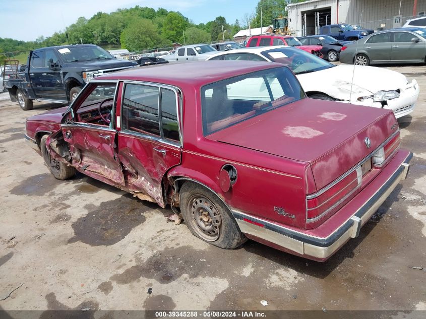 1988 Buick Electra Park Avenue VIN: 1G4CW51C0J1632697 Lot: 39345288