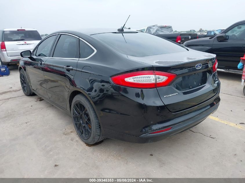 2014 FORD FUSION SE - 3FA6P0HD3ER110843