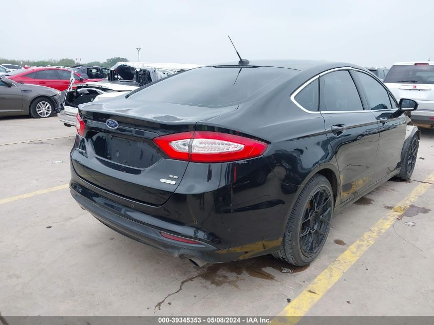 2014 Ford Fusion Se VIN: 3FA6P0HD3ER110843 Lot: 39345353