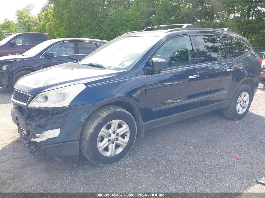 2012 Chevrolet Traverse Ls VIN: 1GNKVFED9CJ213821 Lot: 39345367