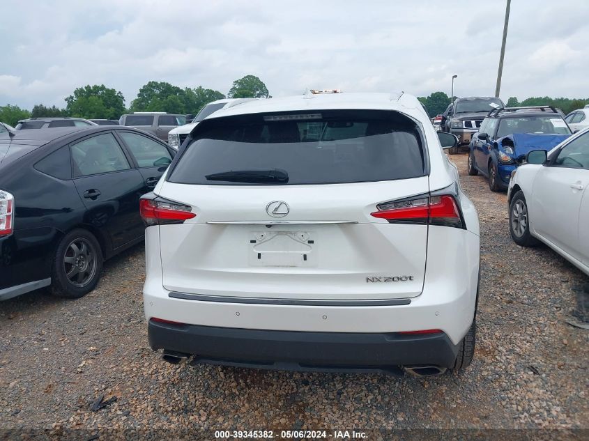 2017 Lexus Nx 200T VIN: JTJYARBZ5H2084717 Lot: 39345382