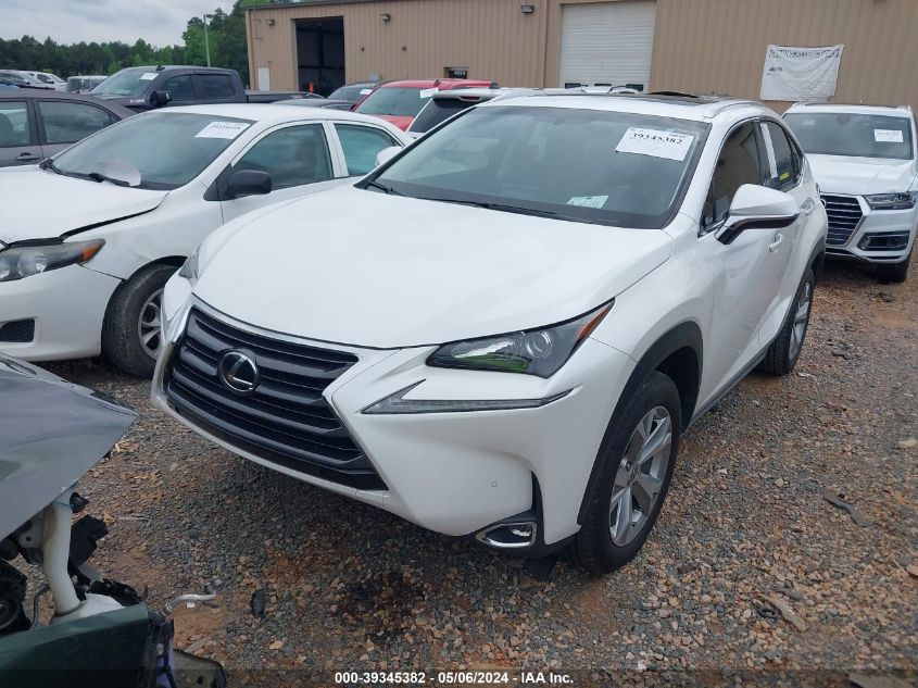 2017 Lexus Nx 200T VIN: JTJYARBZ5H2084717 Lot: 39345382