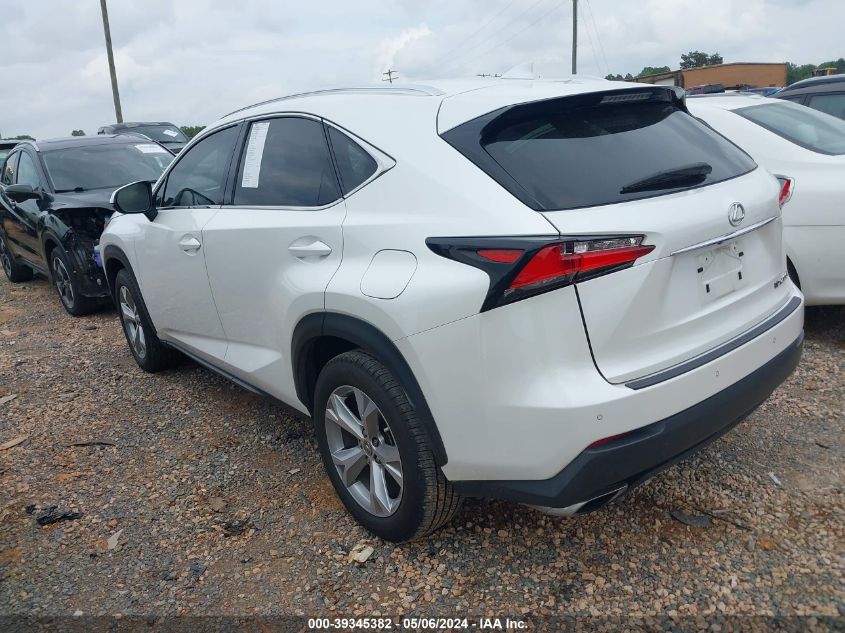 2017 Lexus Nx 200T VIN: JTJYARBZ5H2084717 Lot: 39345382