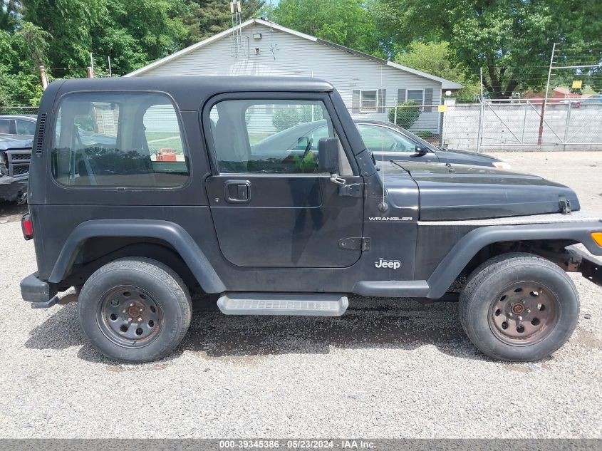 2002 Jeep Wrangler X VIN: 1J4FA39S62P764372 Lot: 39345386