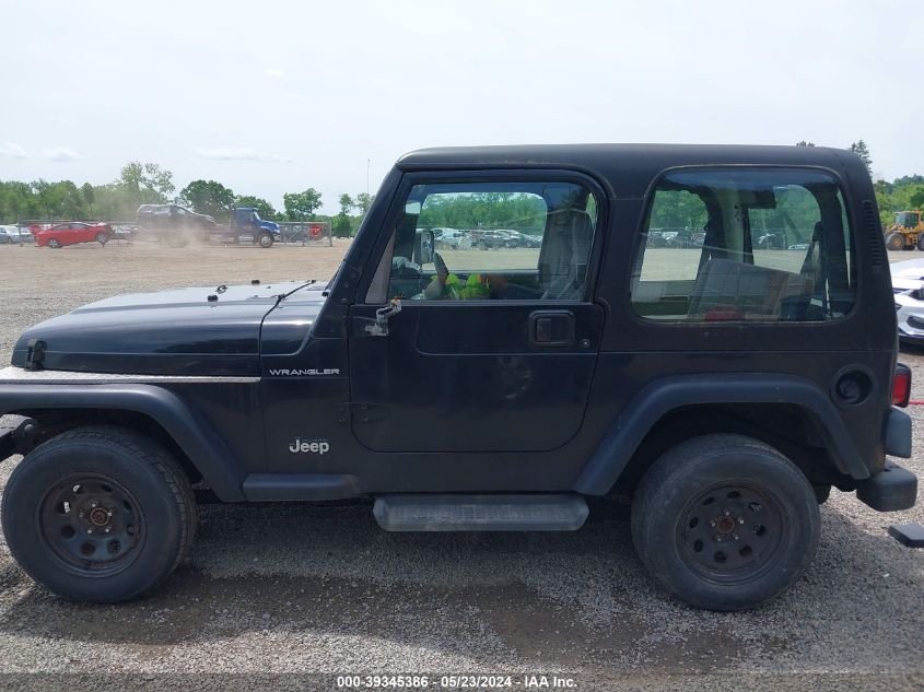 2002 Jeep Wrangler X VIN: 1J4FA39S62P764372 Lot: 39345386