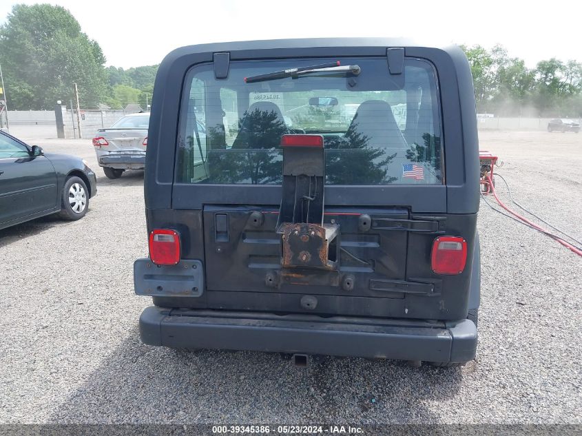 2002 Jeep Wrangler X VIN: 1J4FA39S62P764372 Lot: 39345386