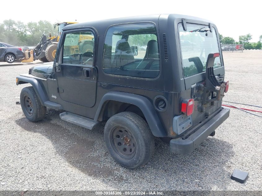 2002 Jeep Wrangler X VIN: 1J4FA39S62P764372 Lot: 39345386