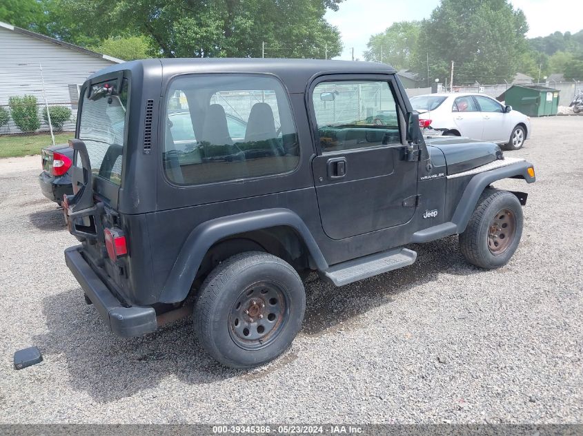 2002 Jeep Wrangler X VIN: 1J4FA39S62P764372 Lot: 39345386