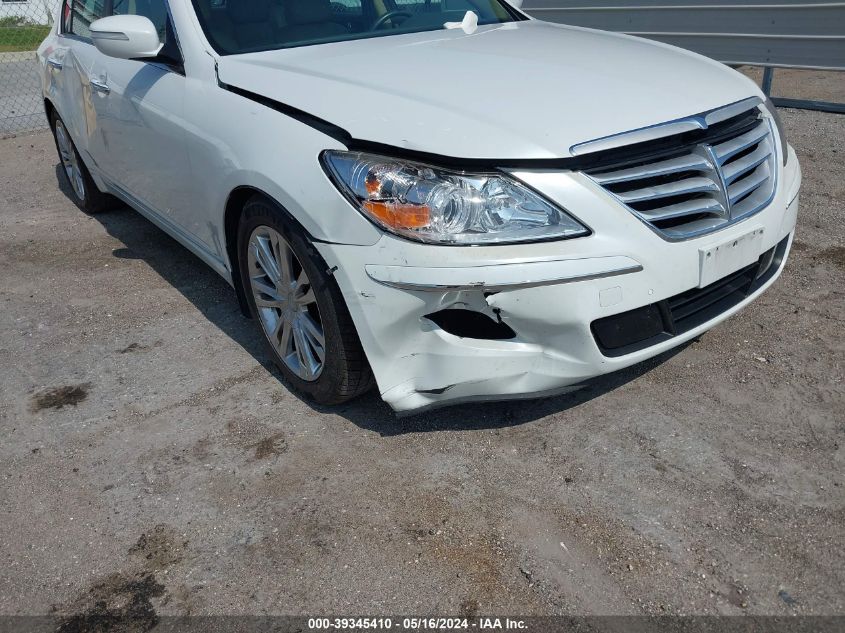 2011 Hyundai Genesis 3.8 VIN: KMHGC4DE7BU142887 Lot: 39345410