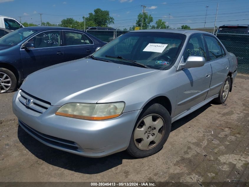 2002 Honda Accord Ex VIN: 1HGCG16522A001733 Lot: 39345413