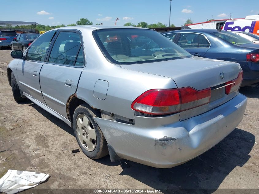 2002 Honda Accord Ex VIN: 1HGCG16522A001733 Lot: 39345413