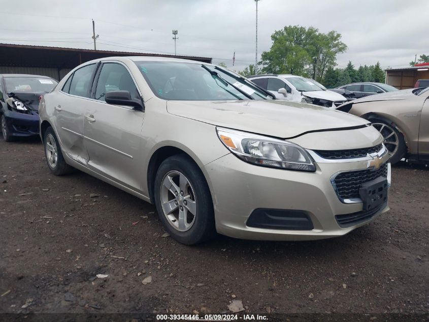 2016 Chevrolet Malibu Limited Ls VIN: 1G11B5SA3GF109876 Lot: 39345446