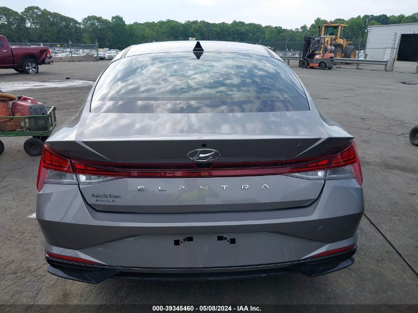 2022 Hyundai Elantra Sel VIN: KMHLN4AG7NU329565 Lot: 39345460