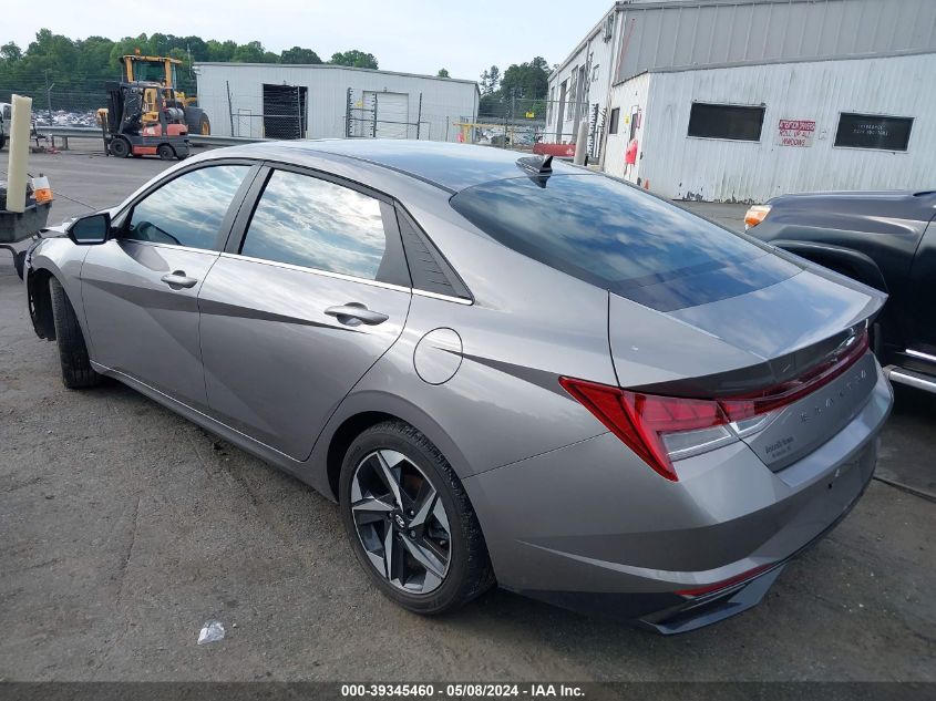 2022 Hyundai Elantra Sel VIN: KMHLN4AG7NU329565 Lot: 39345460