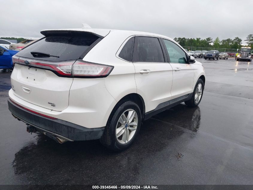 2016 Ford Edge Sel VIN: 2FMPK4J87GBB57341 Lot: 39345466