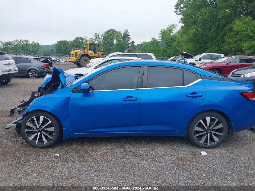 2021 Nissan Sentra Sv Xtronic Cvt VIN: 3N1AB8CV6MY296337 Lot: 39345503