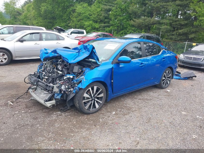 2021 Nissan Sentra Sv Xtronic Cvt VIN: 3N1AB8CV6MY296337 Lot: 39345503