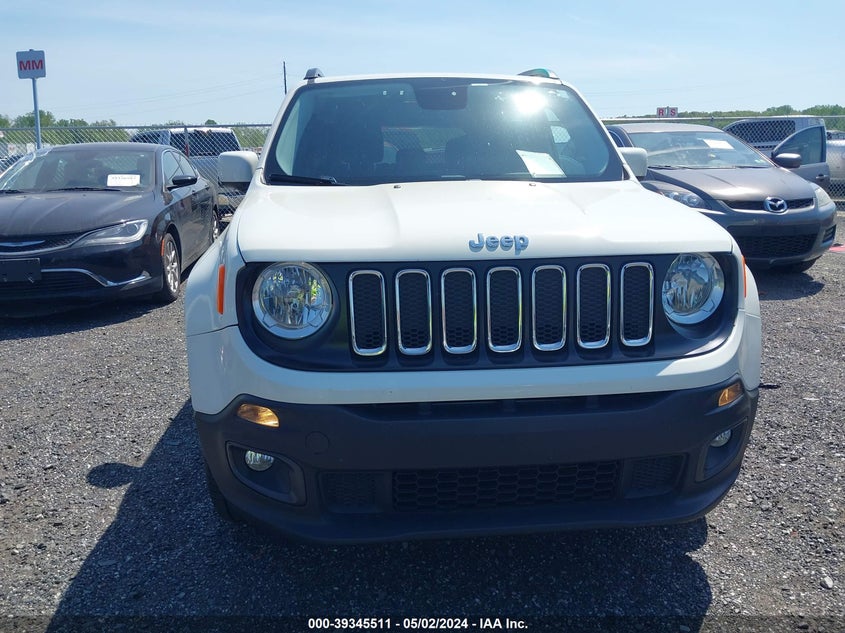 2017 JEEP RENEGADE LATITUDE 4X4 - ZACCJBBB1HPG51535